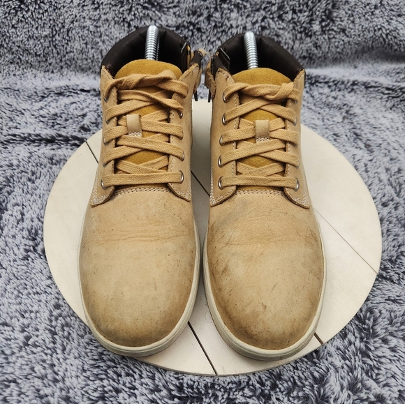 Timberland Boys' Davis Square Zip Chukka Boots Size 7 - Picture 3 of 9